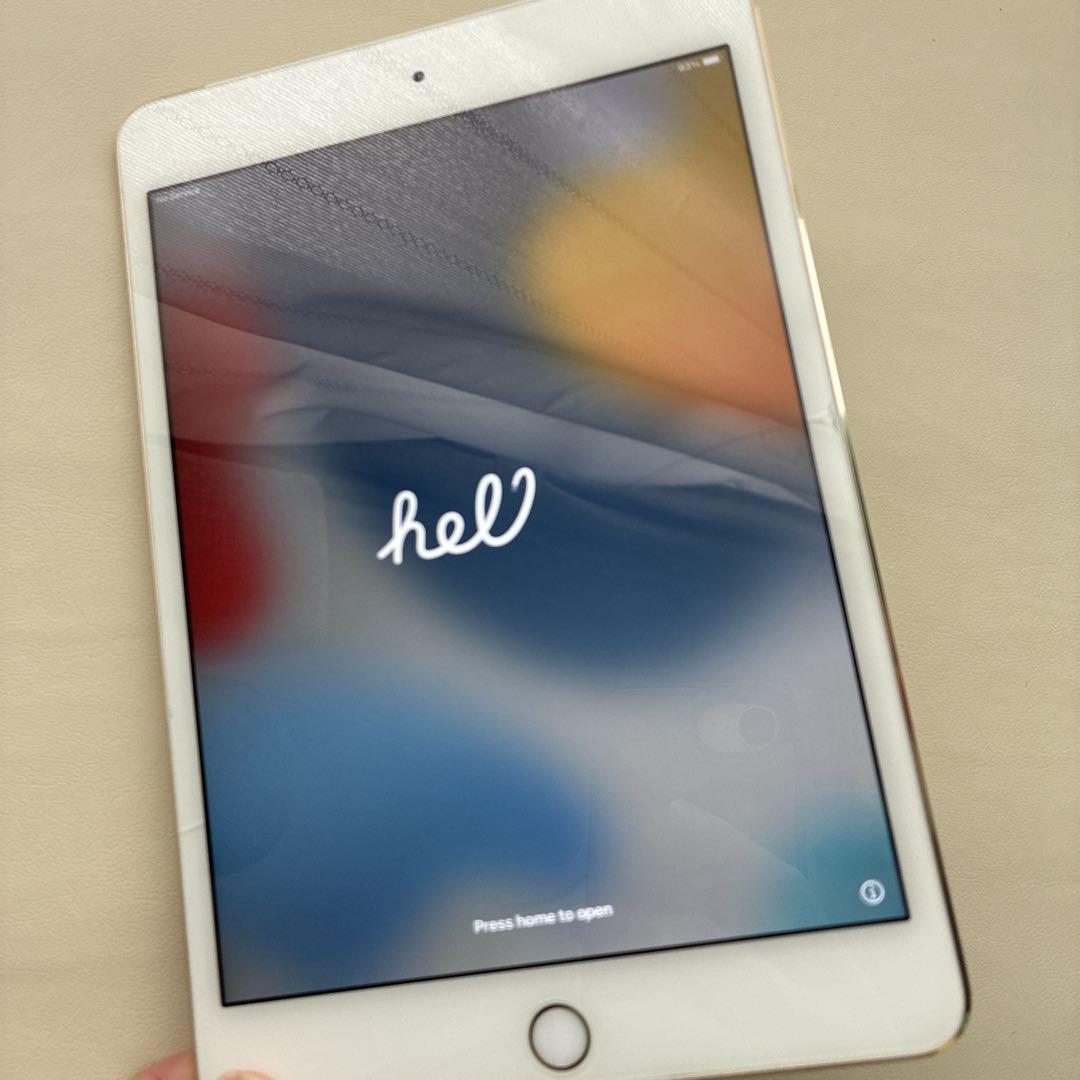 iPad mini4(ゴールド)16GB Wi-Fi+Cellular 箱付き - メルカリ