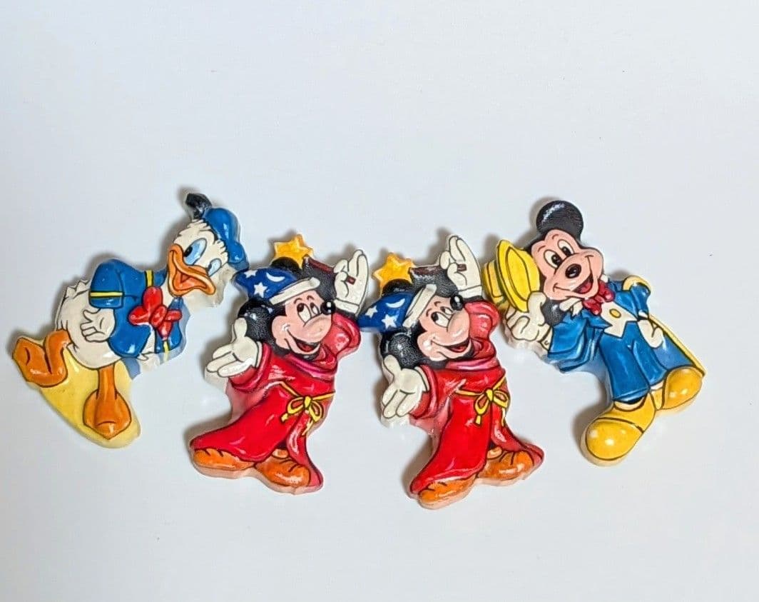 ディズニー ミッキーマウス ドナルドダックマグネット ヴィンテージ