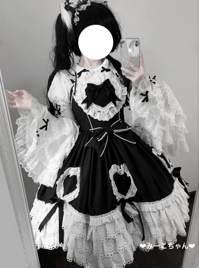 人形の夢 4点セット クラロリ しゅくれどーる 甘ロリ ゴスロリ