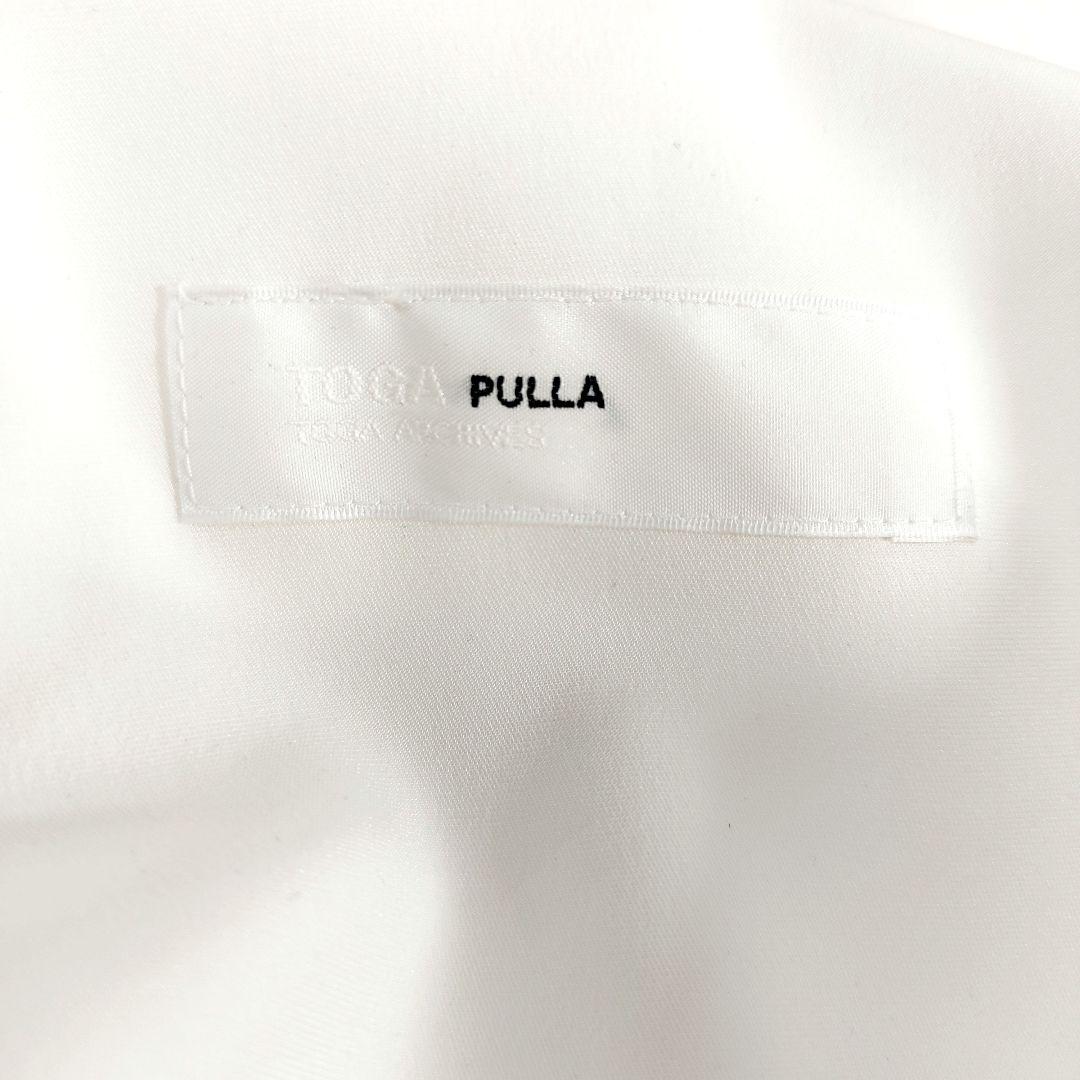 美品 TOGA PULLA トーガプルラ ウエスタン 刺繍 フリンジ 長袖シャツ