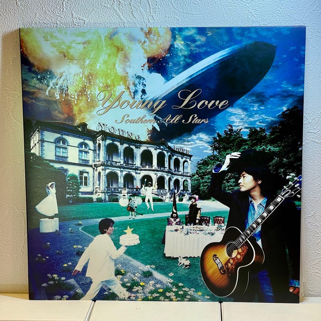 サザンオールスターズ Yonug Love LP レコード 美盤 - メルカリ