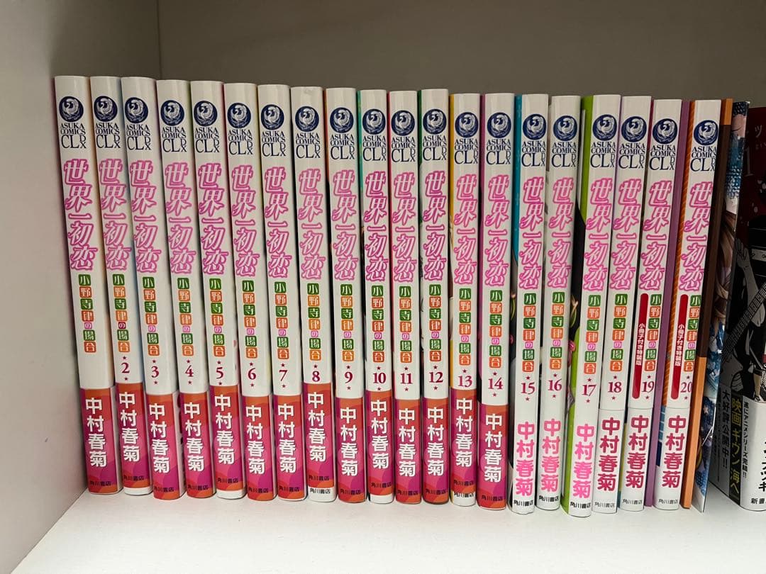 世界一初恋 漫画 全20巻 小冊子付 - メルカリ