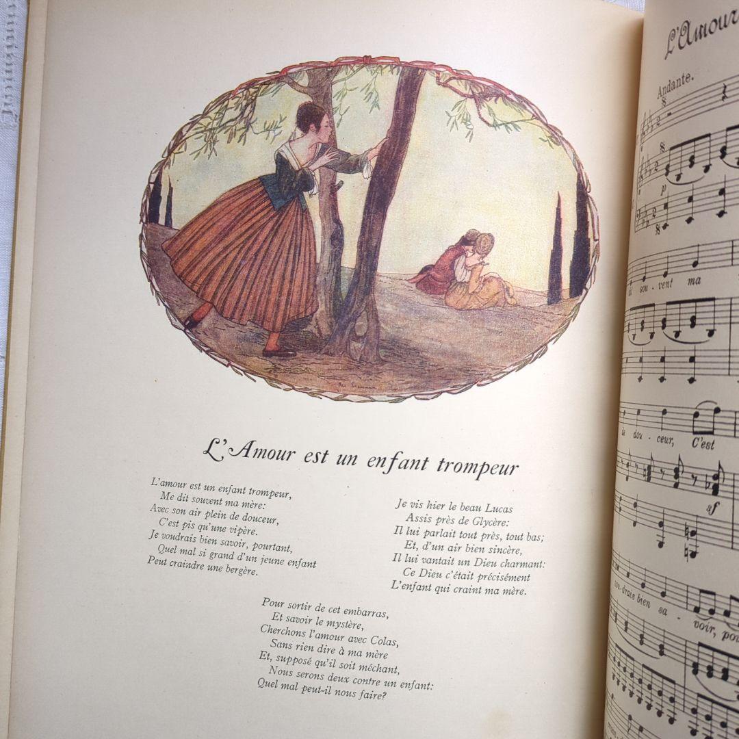 稀少1923アンティーク楽譜 絵本 洋書古書 児童書 ヴィクトリアン