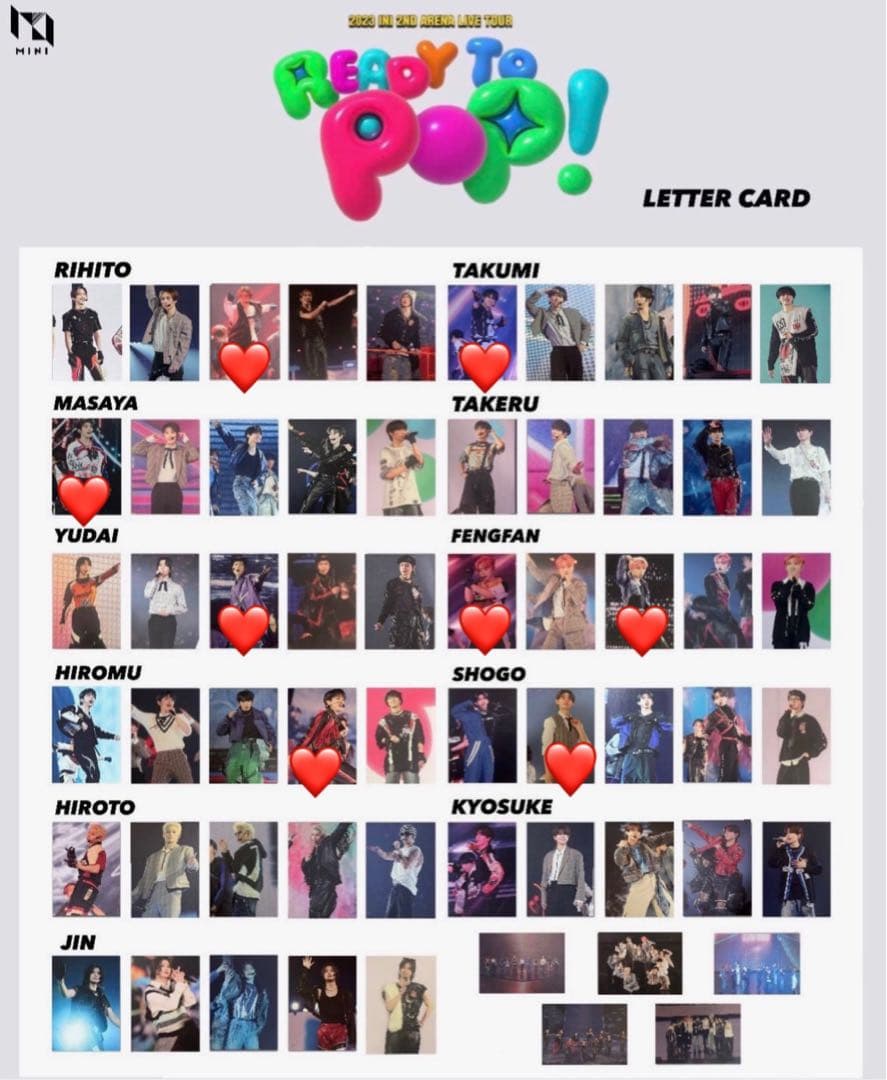 【ポスカ付】初回盤＆通常盤INI RTP DVDセット