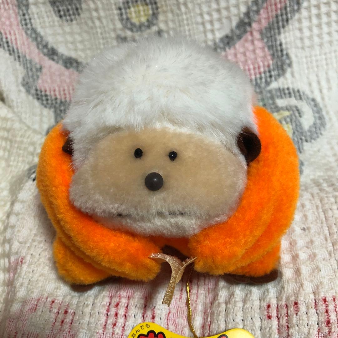 昭和レトロ FIRST ファースト なにがなんでもおちないくん ぬいぐるみ