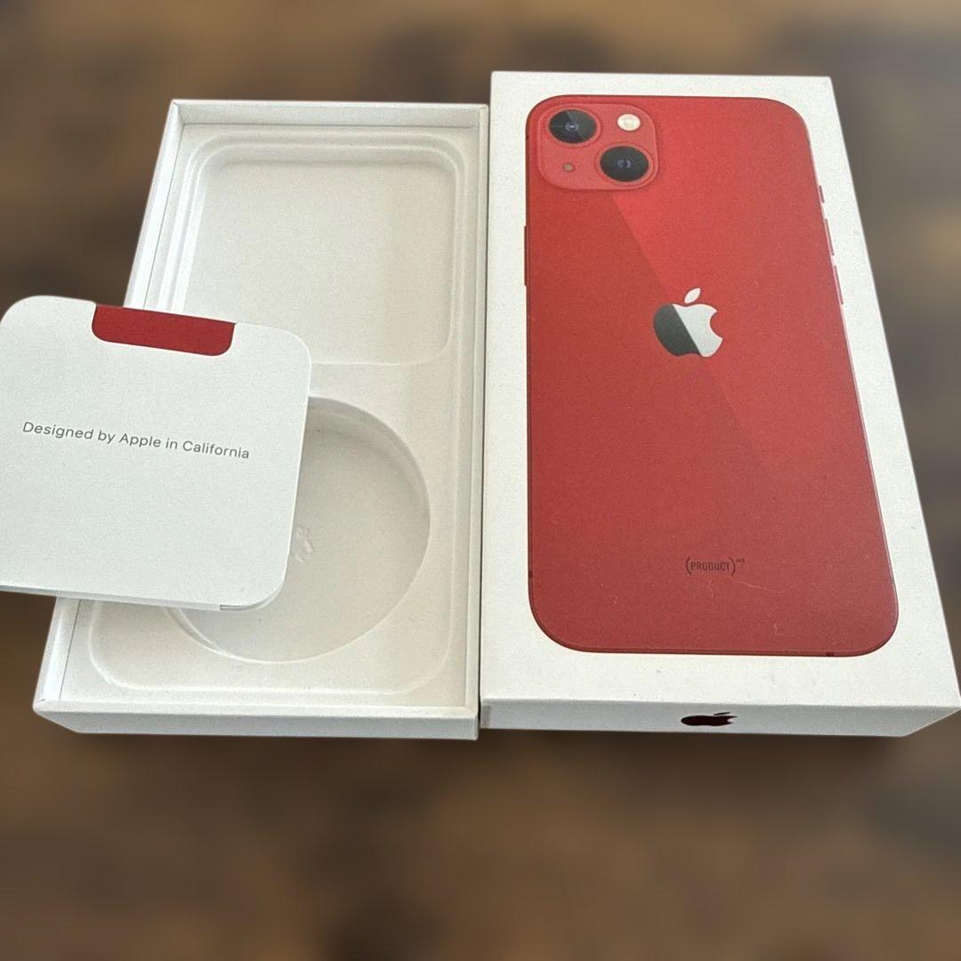 空箱】iPhone13 Red 箱のみ - メルカリ