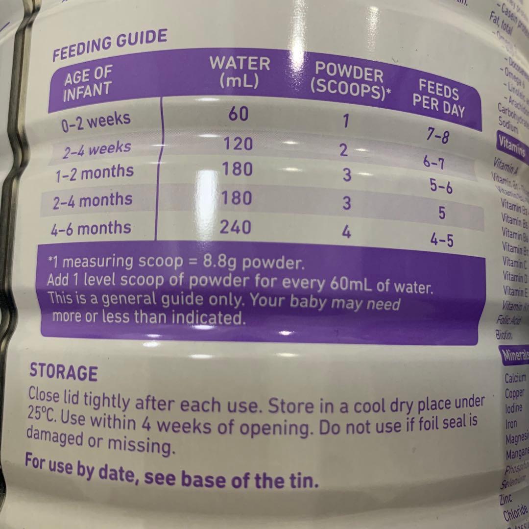 最速 宅急便】Bubs バブズ牛の粉ミルクス テップ1(0ヶ月〜6ヶ月)3