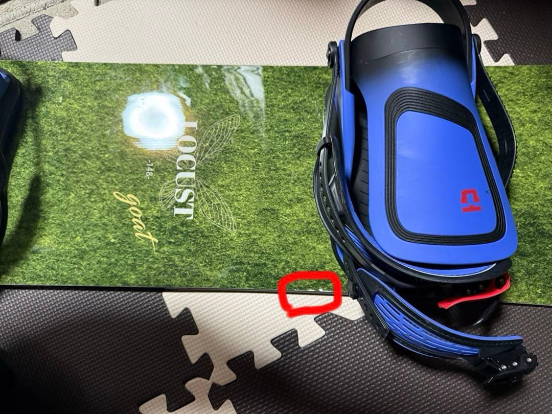 CROOJA LOCUST スノーボード148板のみ - メルカリ