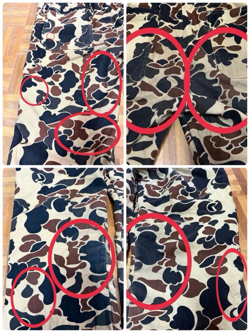 80s 10X USA製 ダックハンターカモ つなぎ オーバーオール S48b - メルカリ