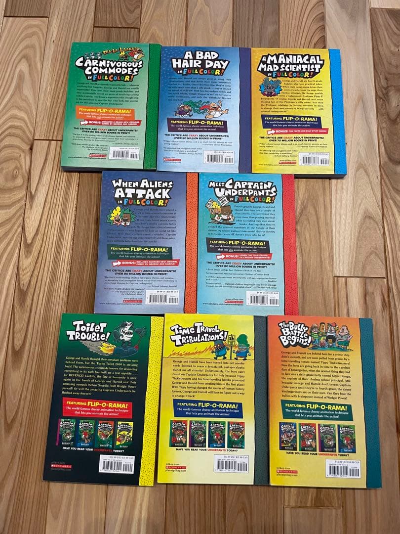 Captain Underpants 英語教育本 Dav Pilkey インター - メルカリ