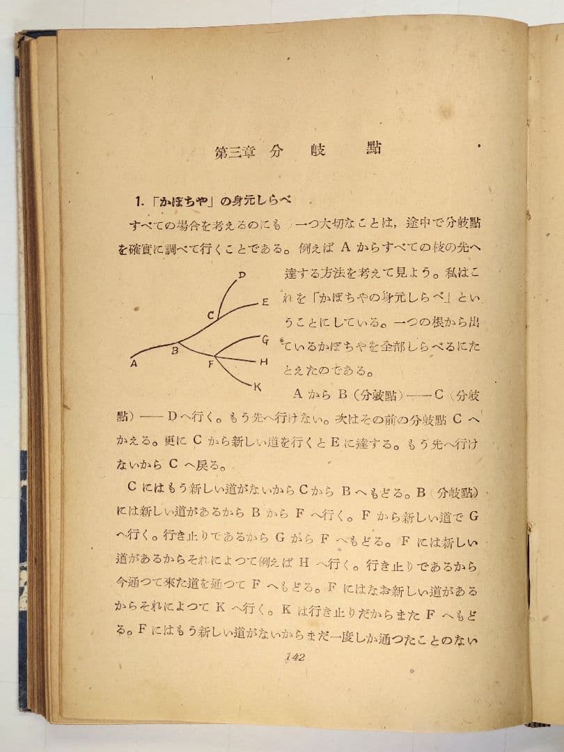 古書 數學と數學遊戯 松田道雄著 1948年