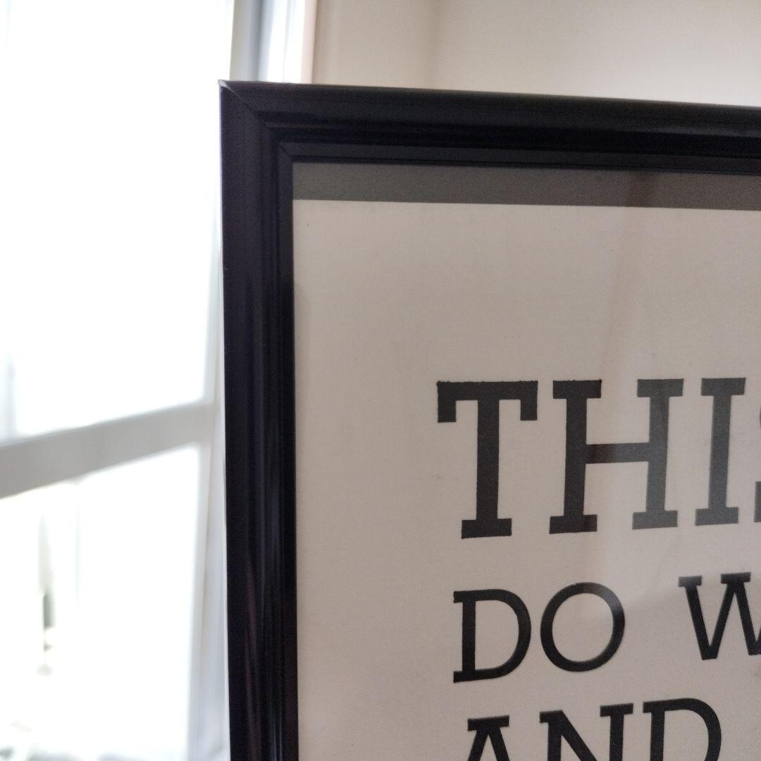 Holstee/ホルスティー社製 マニフェスト ポスター（フレーム付き