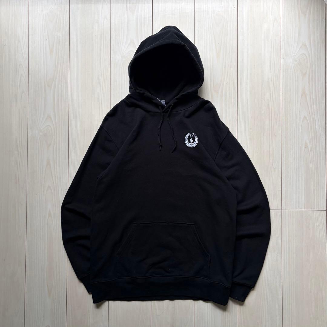 龍が如く】峯義孝 選べる！俺の背中についてこい ブラックパーカー XL