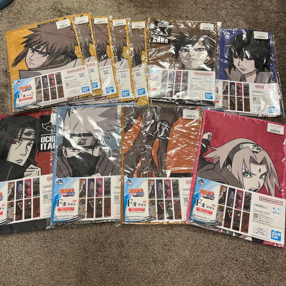 新品未開封】一番くじナルト疾風伝 下位賞 大量約45点セット まとめ