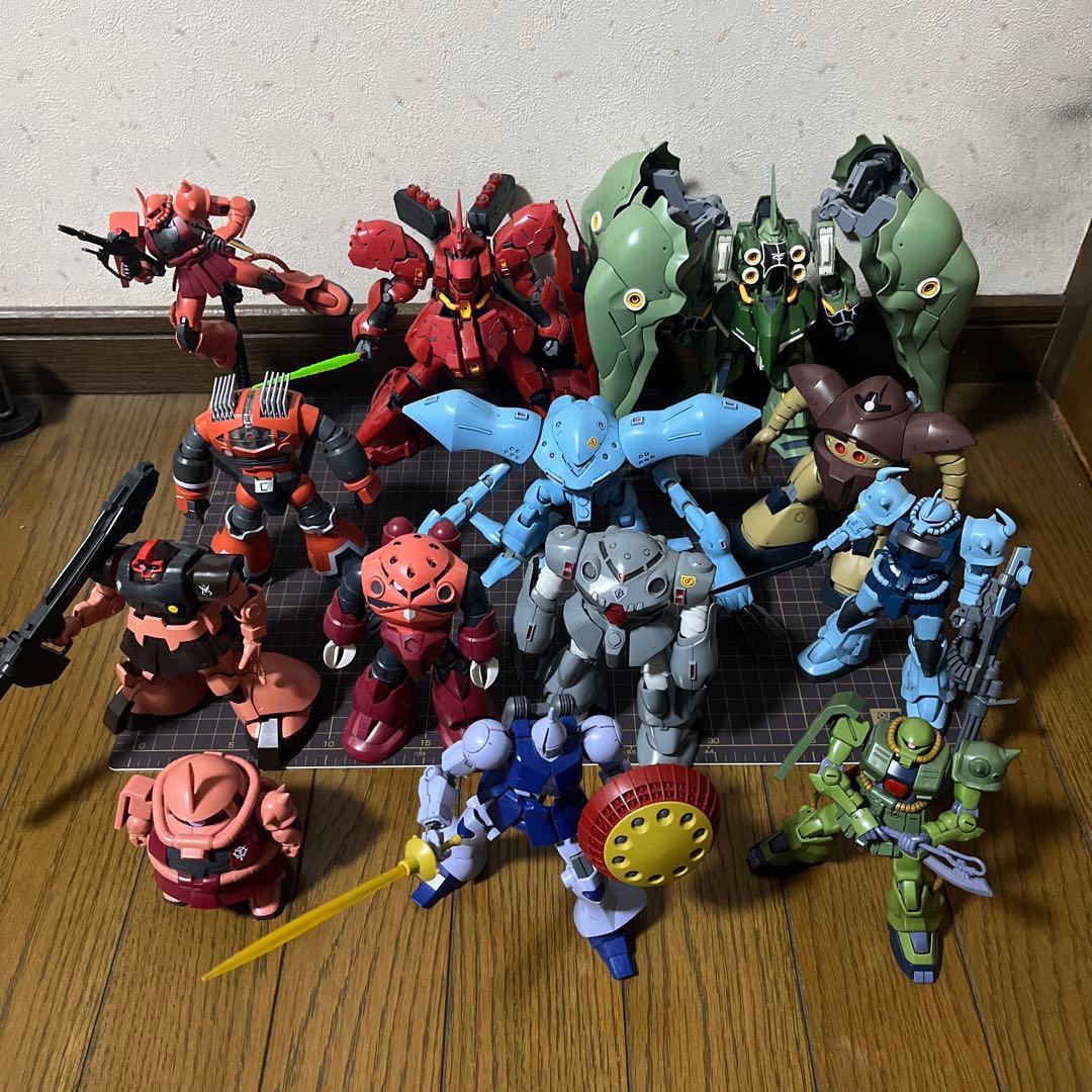 【まとめ売り】HG ガンプラ ジオン機体 13体セット オプションパーツセット ガンプラ 13 (ガンプラバトルアームアームズ