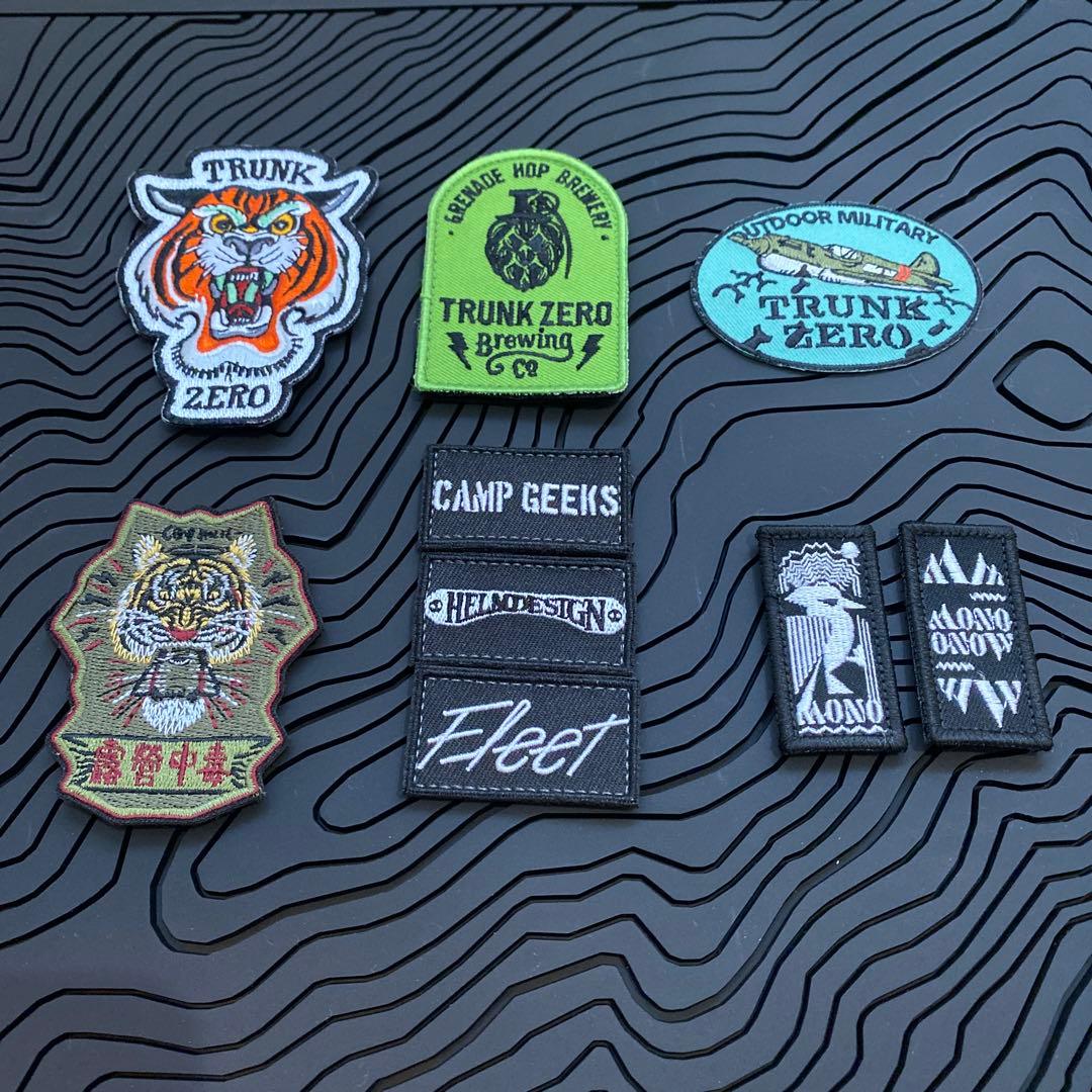 ガレージブランド ベルクロ ワッペン セット アウトドア - メルカリ