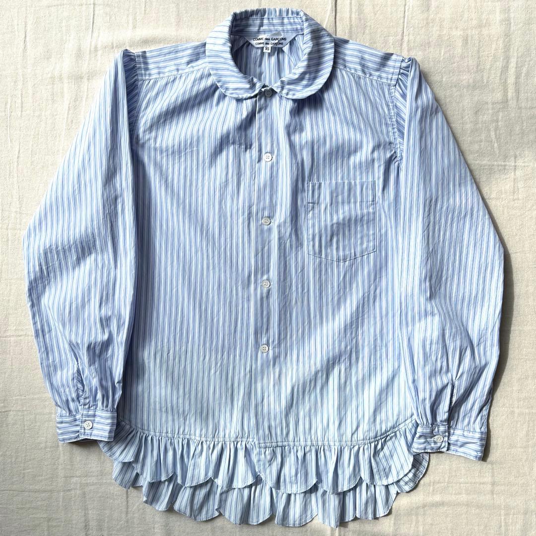 楽天市場】コムデギャルソン・コムデギャルソン フリルシャツ（メンズ