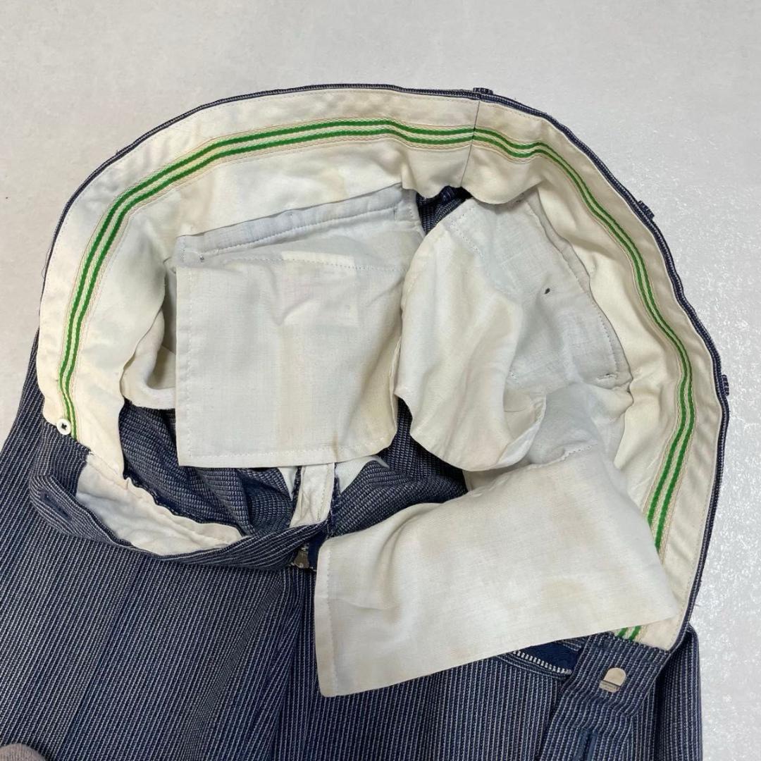 90s セットアップ ダブルスーツ ネイビーストライプ 成人式 ヒッコリー