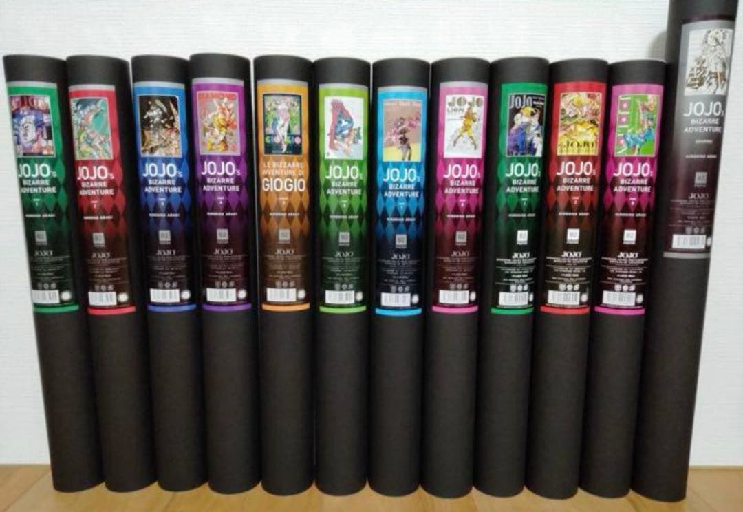 ジョジョの奇妙な冒険 荒木飛呂彦原画展 金沢 ポスター 12種 - メルカリ
