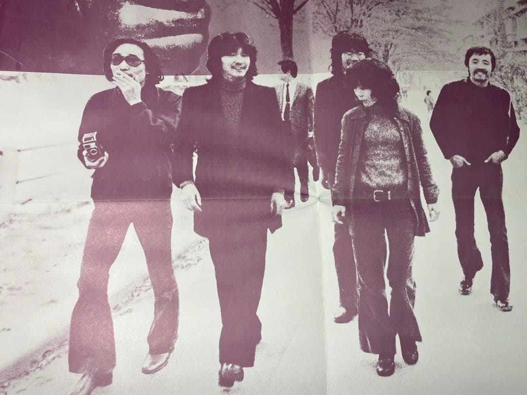 レア物ポスター]岡林信康 はっぴいえんど 加川良 五つの赤い風船 豪華