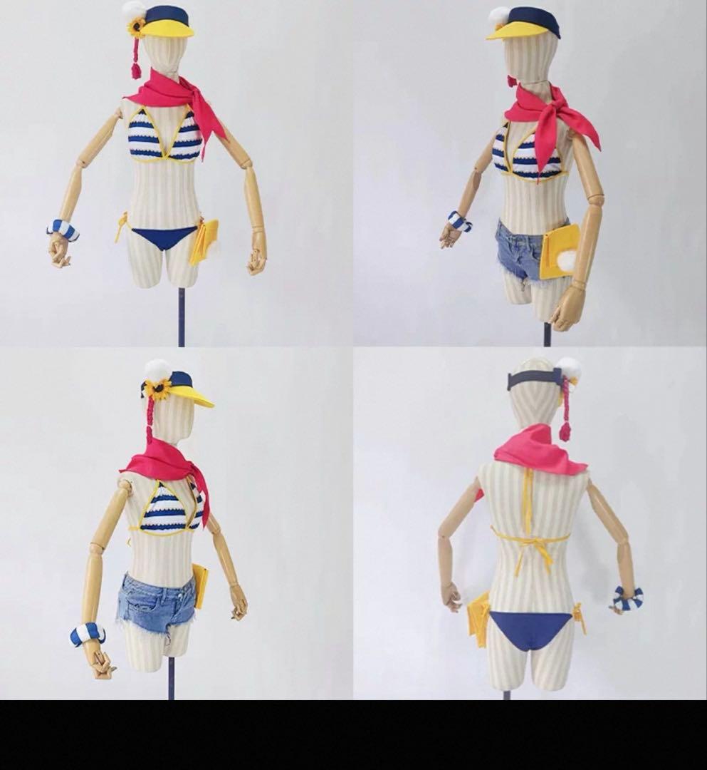 n*e様 ブルーアーカイブ　ブルアカ　久田イズナ　水着イズナ　コスプレ　衣装　靴