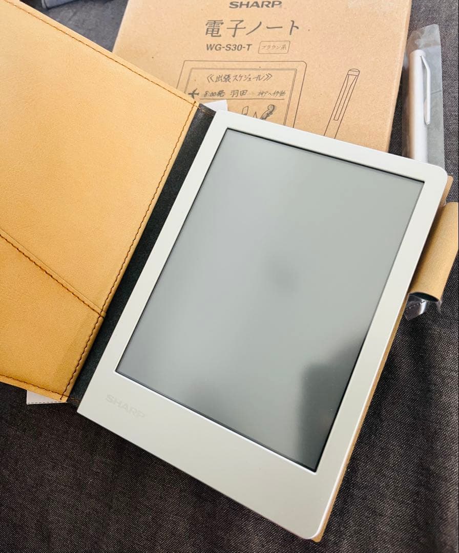 ☆SHARP電子ノートWG-S30-Bの通販｜www.k4fashion.com