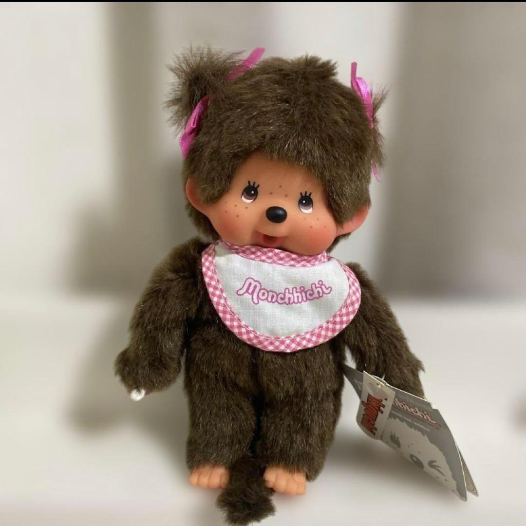 モンチッチ ツインテール 女の子 セキグチ S ピンク 255550 ぬいぐるみ