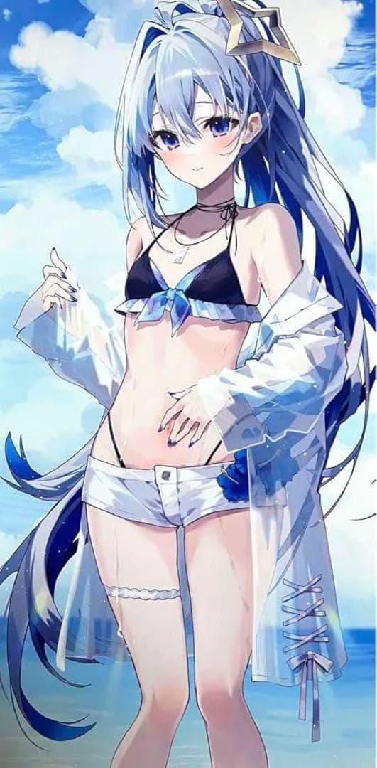 天音かなた 等身大タペストリー 水着 おしおしお先生 - メルカリ