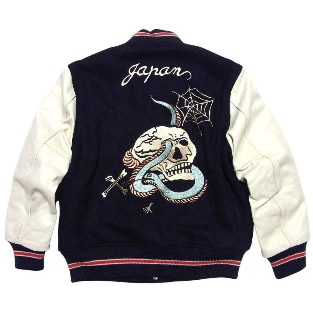 新品 ホワイツビル × テーラー東洋 蛇髑髏 スタジャン 36 ドクロ