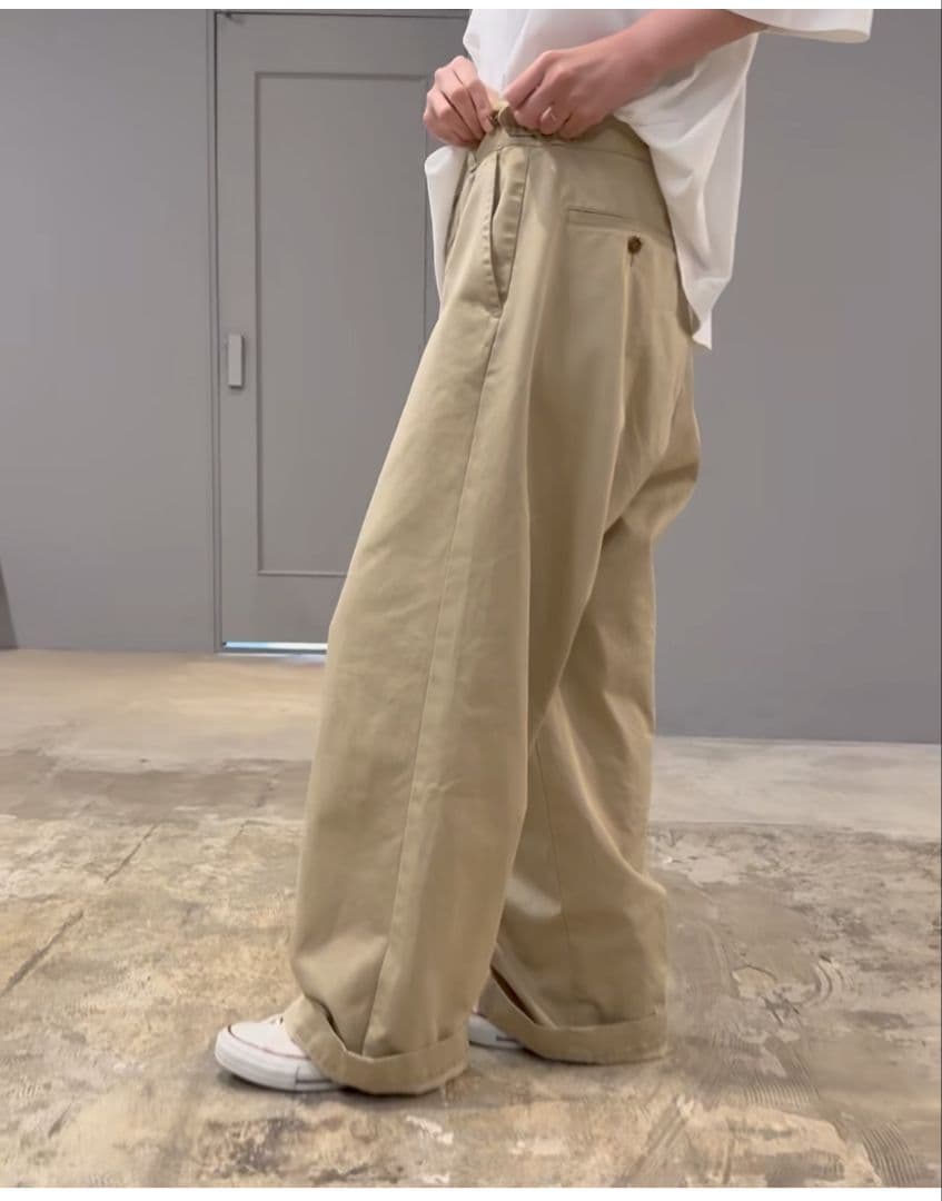 chimala チマラ チノパン アジャスター PLEASE限定 新品 - メルカリ