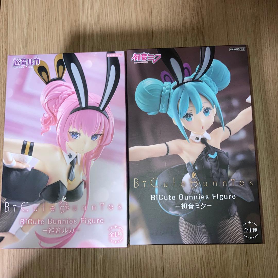 初音ミク 巡音ルカ BiCute Bunnies Figure - メルカリ