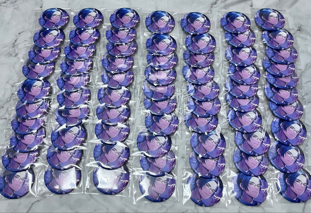 ブレイクマイケース 節見静 AGF 2023 缶バッジ 70個