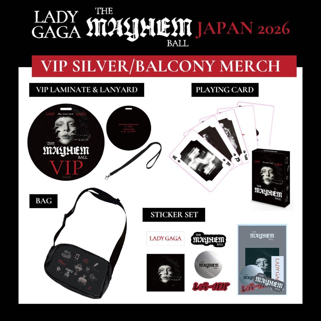 Lady Gaga レディーガガ VIP SILVER 特典全セット - メルカリ