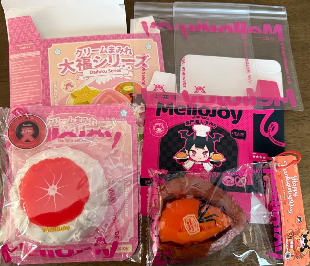 mellojoy メロジョイ スクイーズ 大福 グレープフルーツ 焼き芋 メロジョイ mellojoy スクイーズ 大福シリーズ グレープフルーツ