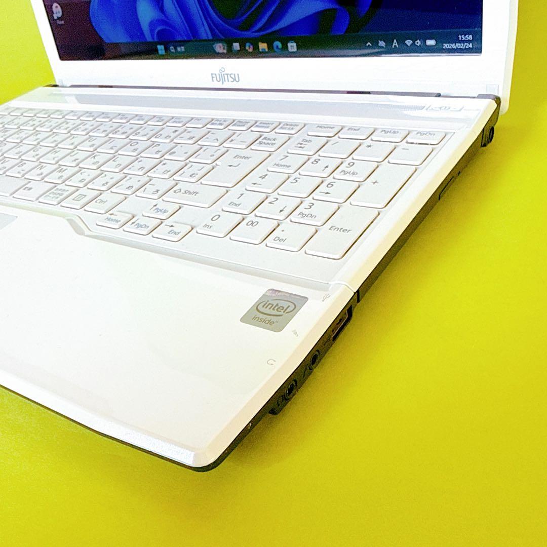 新品爆速SSD＆16GB‼️windows11ノートパソコン オフィス カメラ付