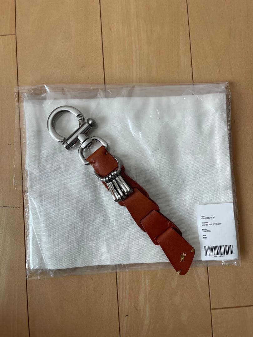リドムlidnm Llife LEATHER KEY CHAIN SIENNA Llife LEATHER KEY CHAIN / 商品詳細ページ / LIDNM / Llife ONLINE