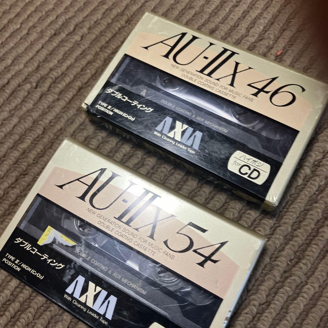 未使用品】カセットテープ AXIA AU-Ⅱx 46 54 - メルカリ