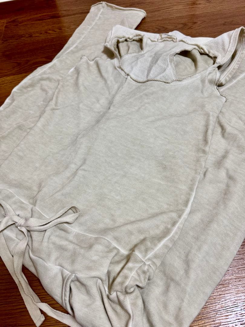 SALSATION Vネックジャンプスーツ ALEXIA STAM（アリシアスタン）の「Front Zip V Neck Jumpsuit/Vネック