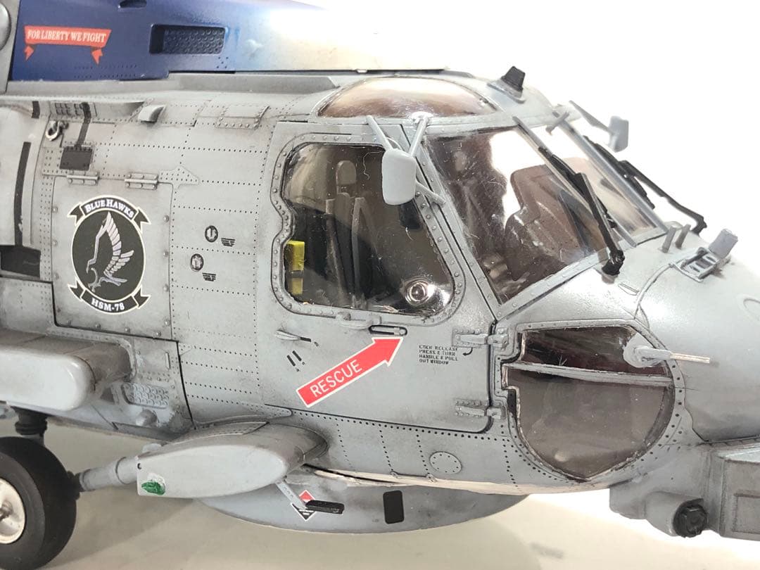 キティホークモデル1/35 MH-60R HSM-78 完成品 改造模型 - メルカリ