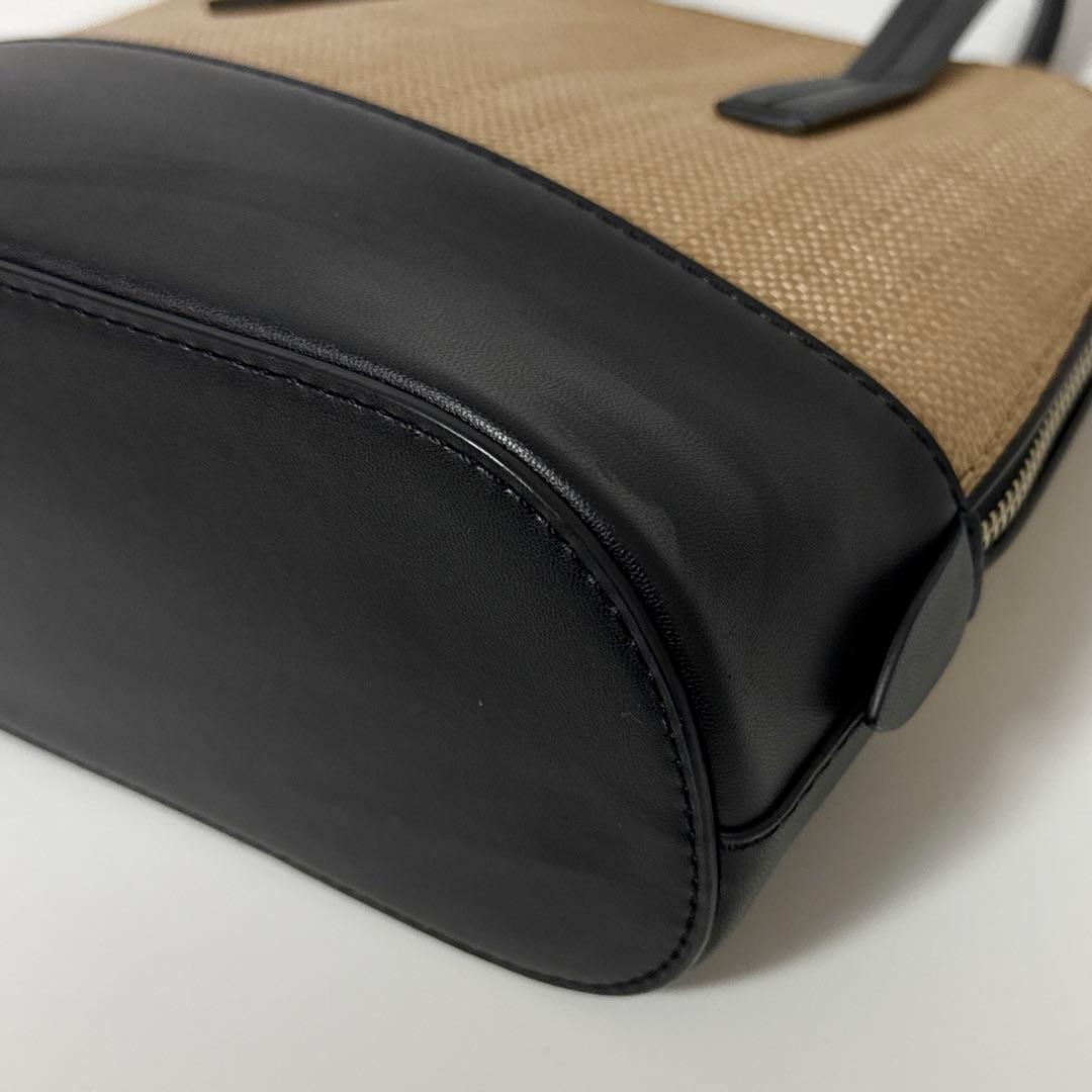 24時間以内発送】VASIC ラフィア トートバッグ ショルダーバッグ