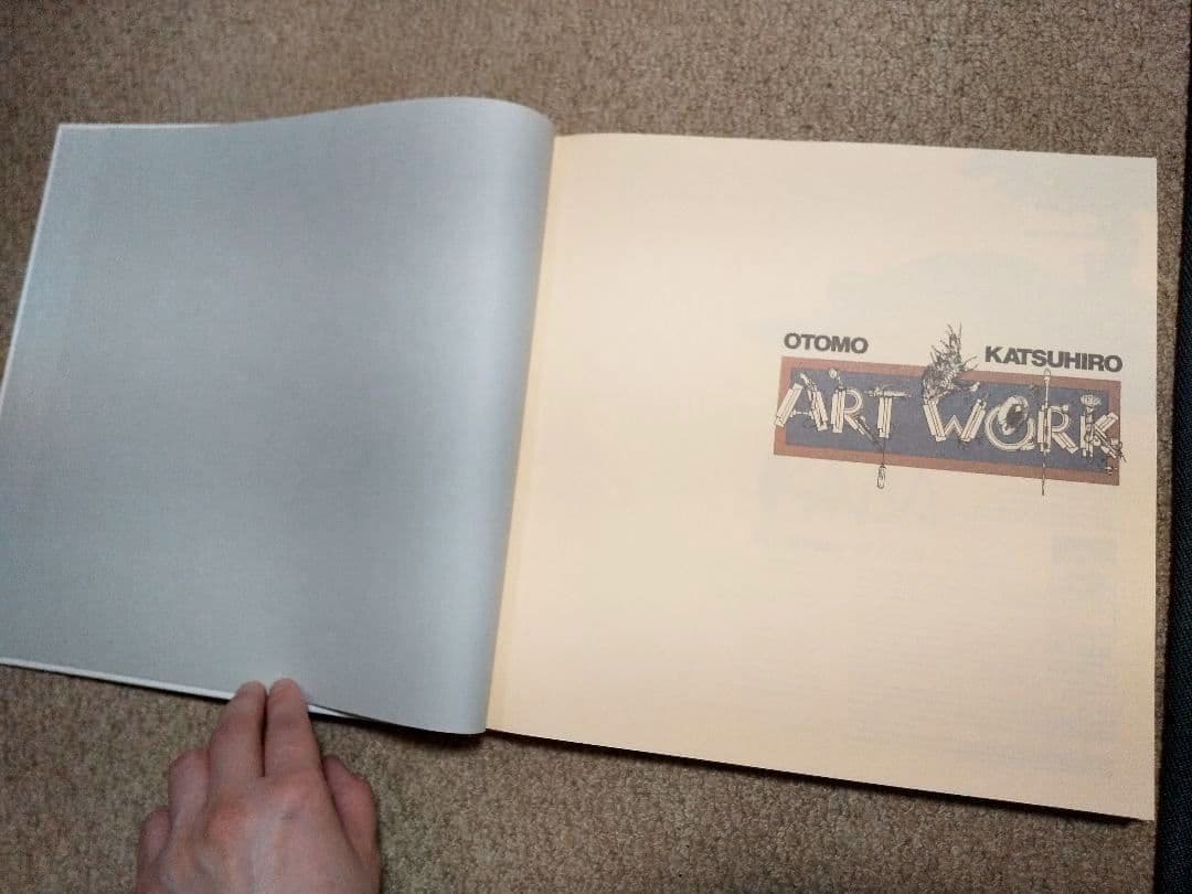 中身超美品】第1版OTOMO KATSUHIRO ART WORK KABA - メルカリ