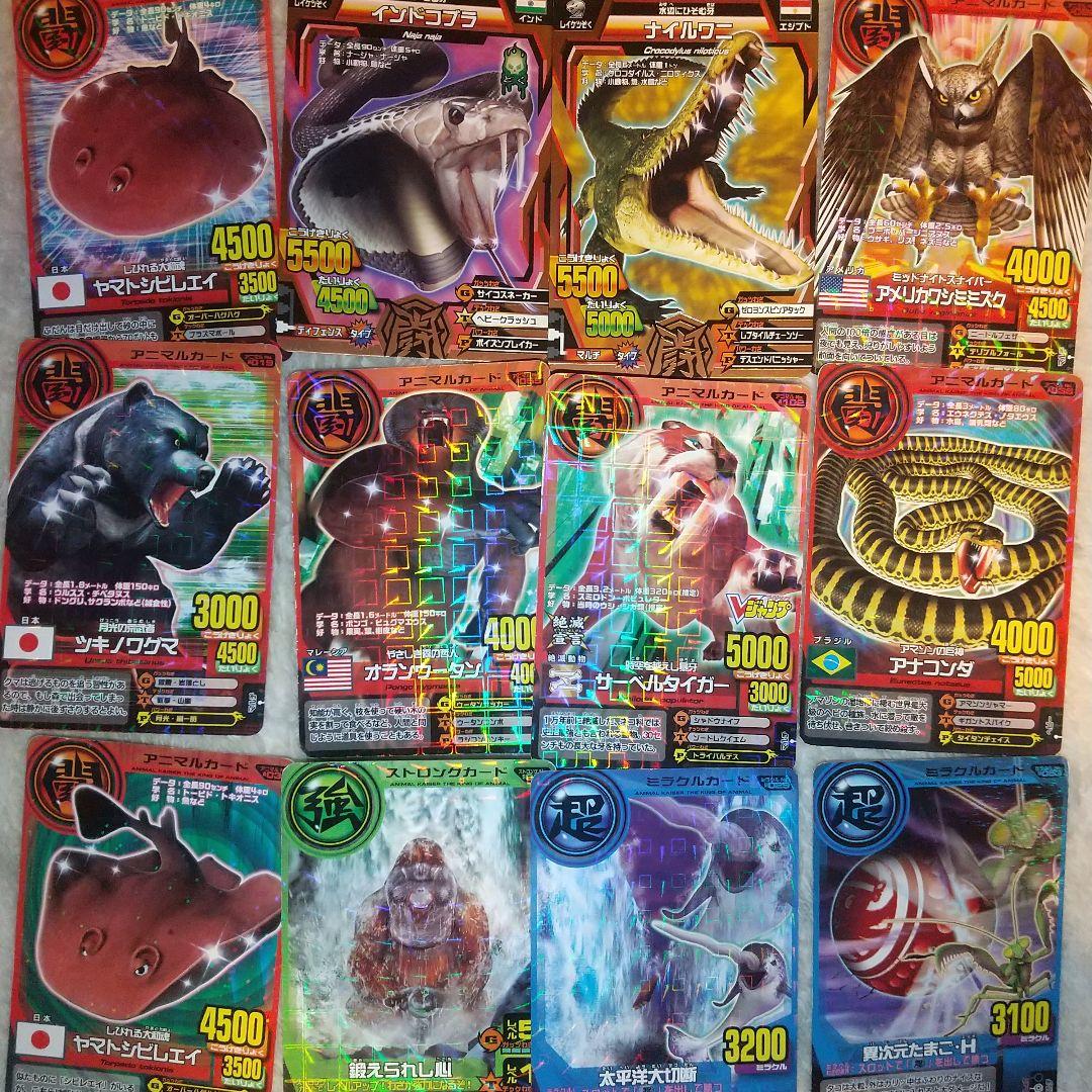 アニマルカイザー のカード約120枚まとめ売りセット - メルカリ