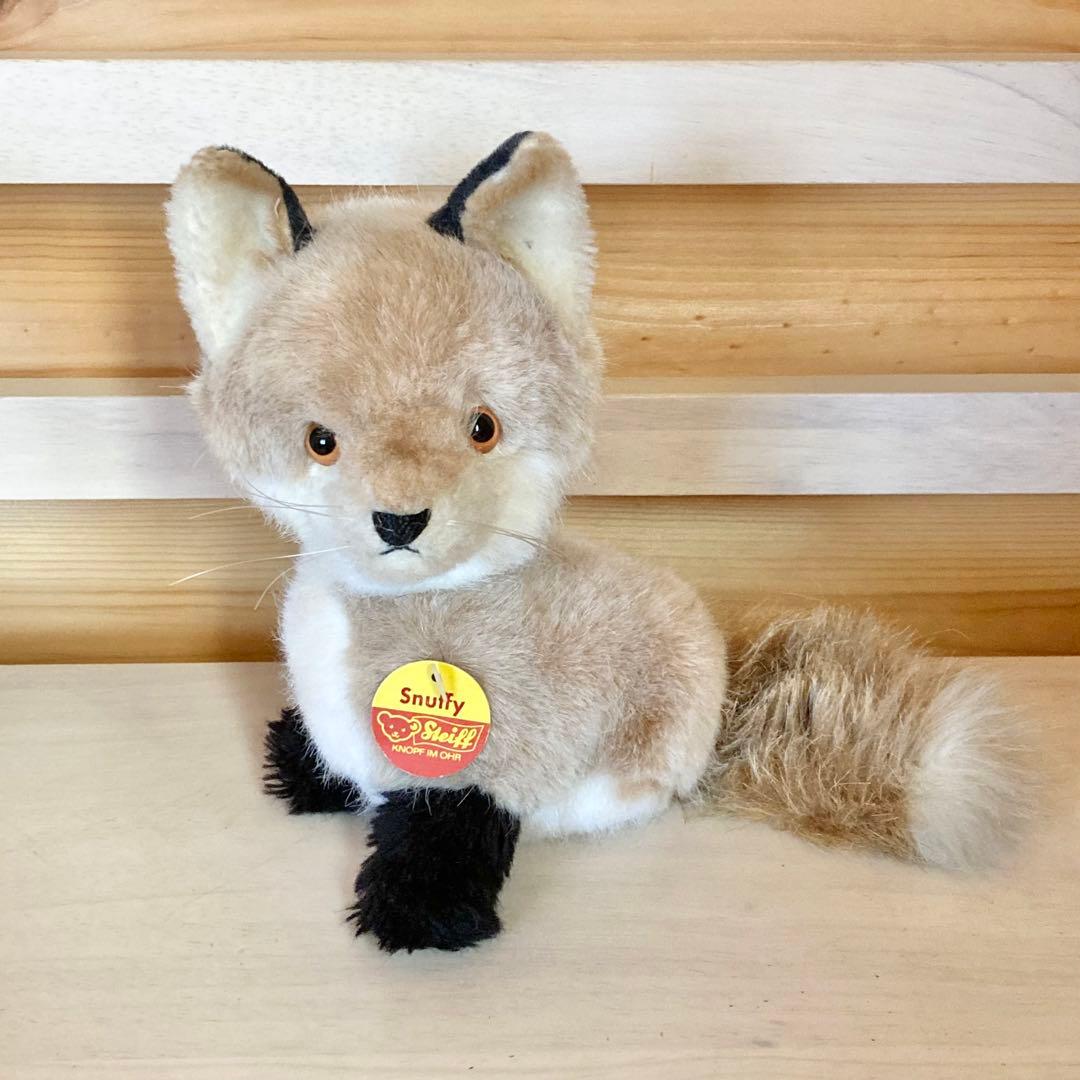 オールドシュタイフ キツネ Snuffy ぬいぐるみ ドイツ ヴィンテージ