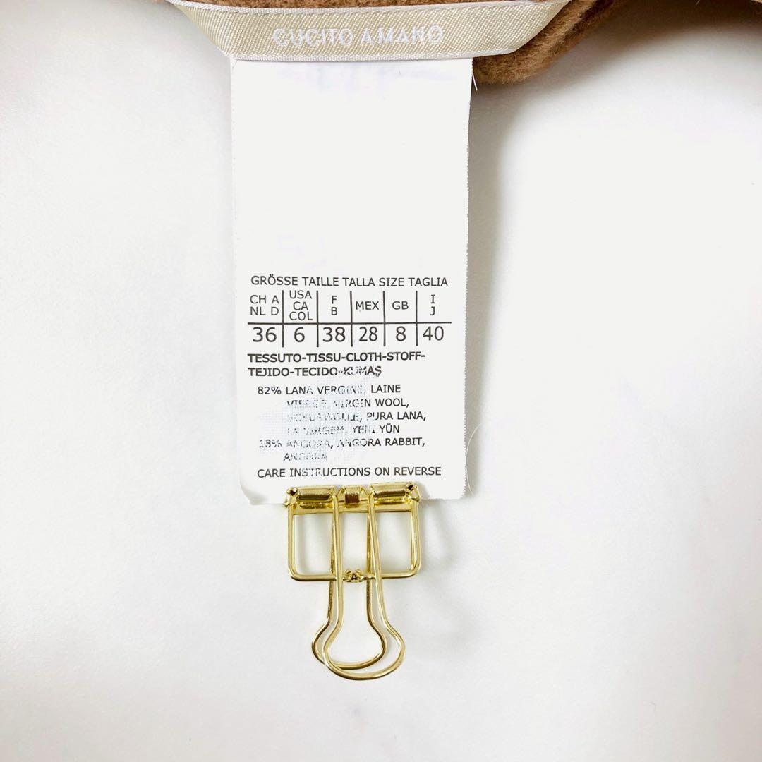 美品✨️マックスマーラ クチートアマーノ ダブルブレスト リバー