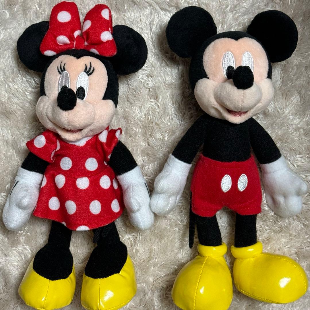 ポージープラッシー ミッキー ミニー ぬいぐるみ ミキミニ - メルカリ