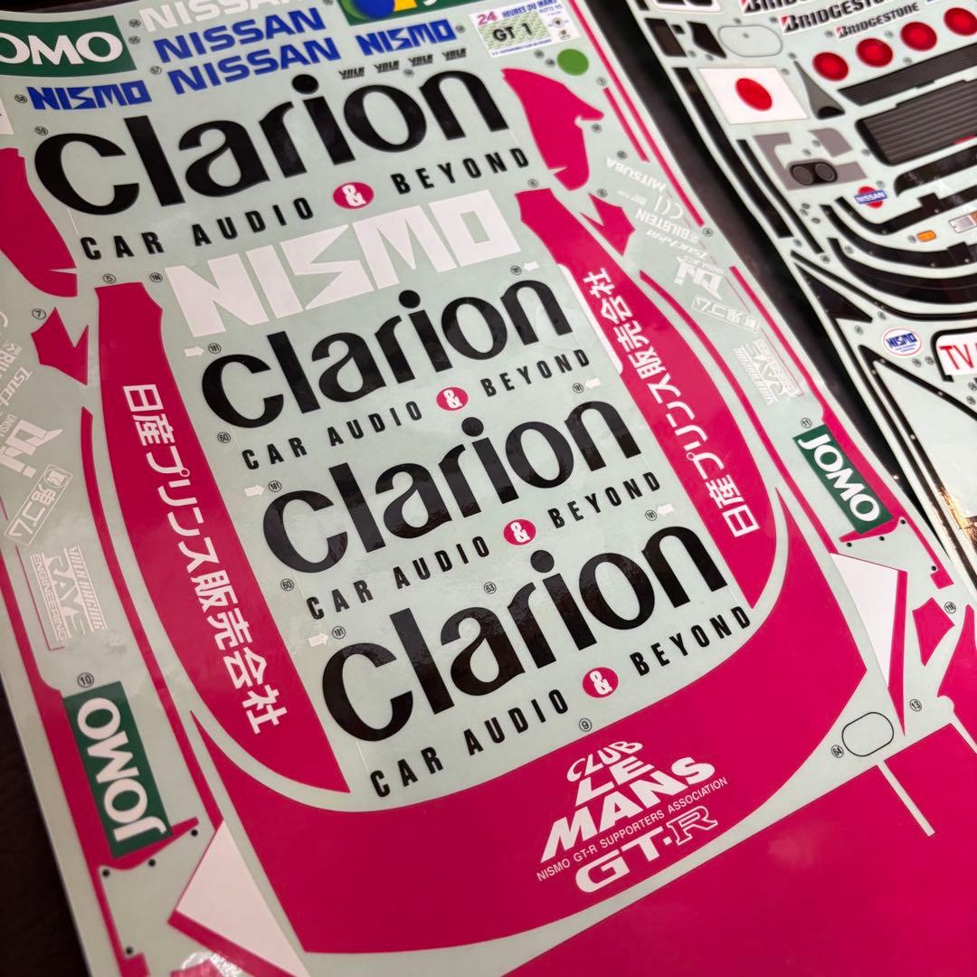 ぴ*よ様 タミヤ NISMO clarion クラリオン GTR LM 1/10