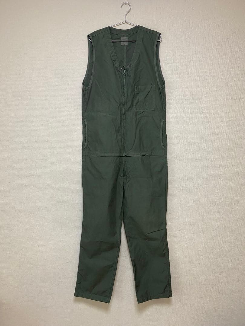 remilla レミーラ　ボートジップスモック　オリーブ　Lサイズ remilla レミーラ｜ボートジップスモック (ブルーグリン)(不思議な横