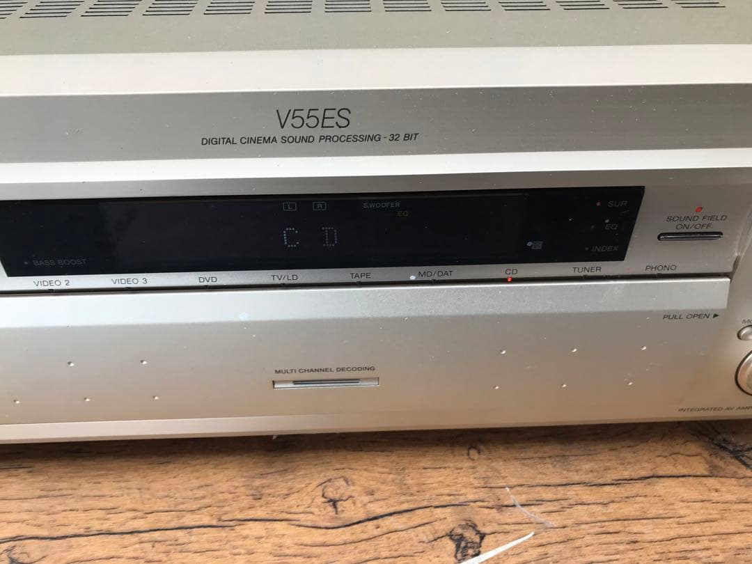 SONY ソニー AVアンプ TA-V55ES動作(F53)
