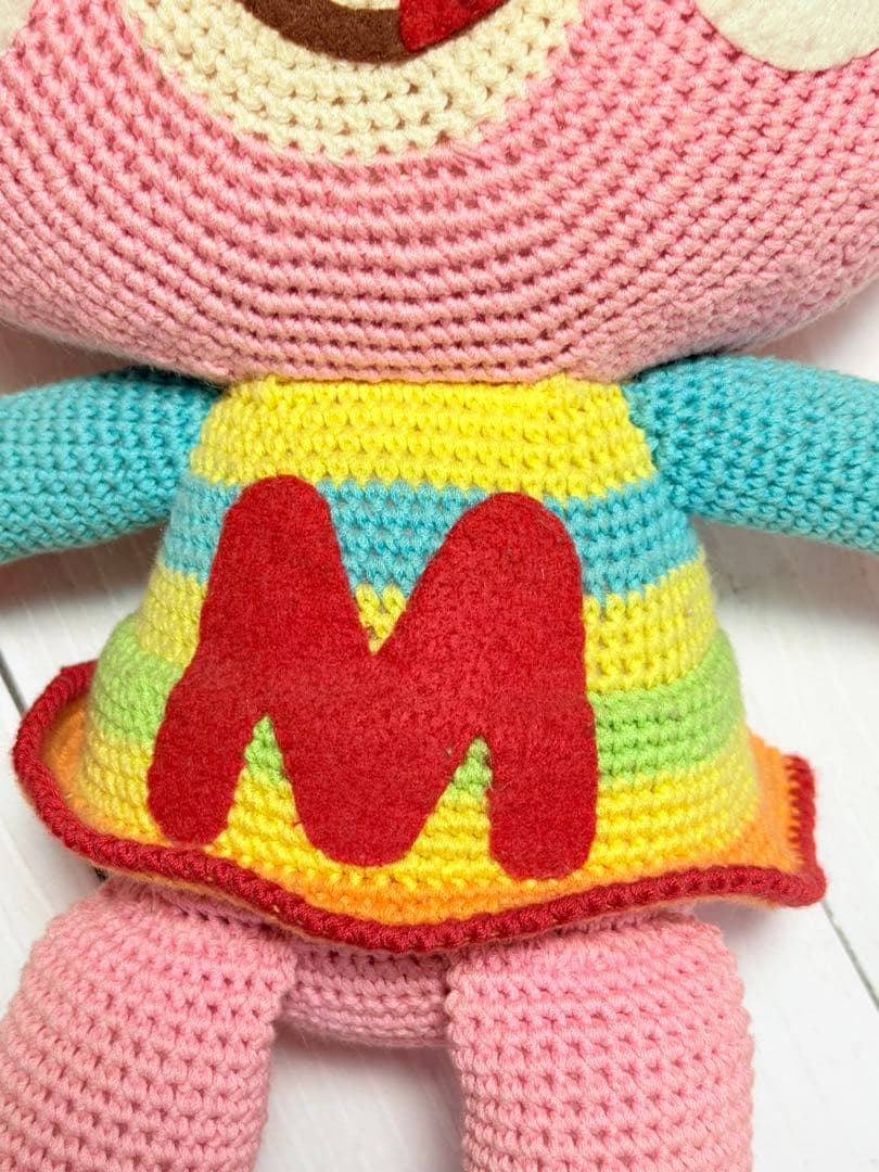 メゾピアノ ミミちゃん 編みぐるみ ぬいぐるみ ナルミヤ - メルカリ