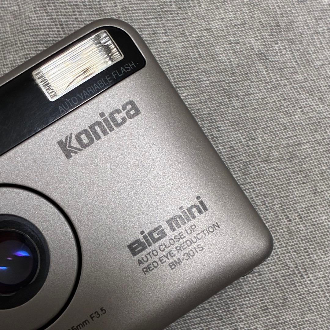 コニカKonica BIGMINI BM-301Sビッグミニ フィルムカメラ - メルカリ